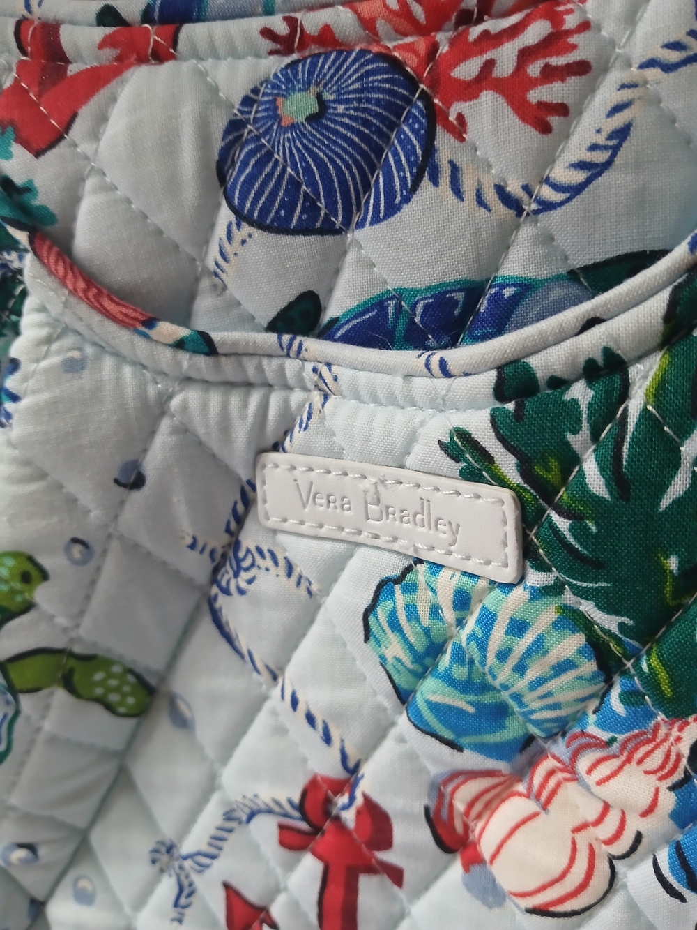 Vera Bradley Anchors Away Pattern Bag Great Condition! - Picture 5 of 10